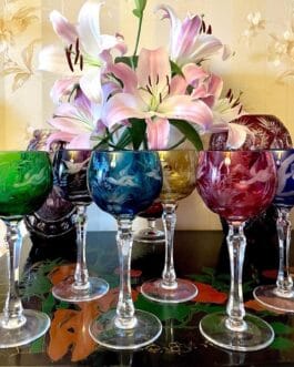 Купить бокалы для шампанского Moser Чехословакия 40–60-х годов