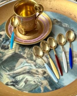 Серебряные кофейные ложки Jacob Tostrup 925 Норвегия 1970-е