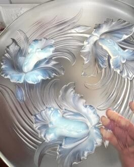 Тарелки купить винтажная Verlus Orchidees Франция 1934