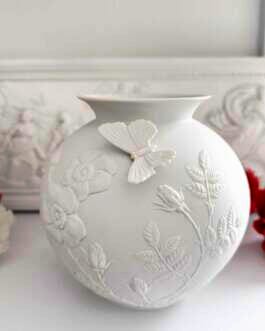 Коллекционная ваза Tirschenreuth Bavaria, бисквитный фарфор, 14 см