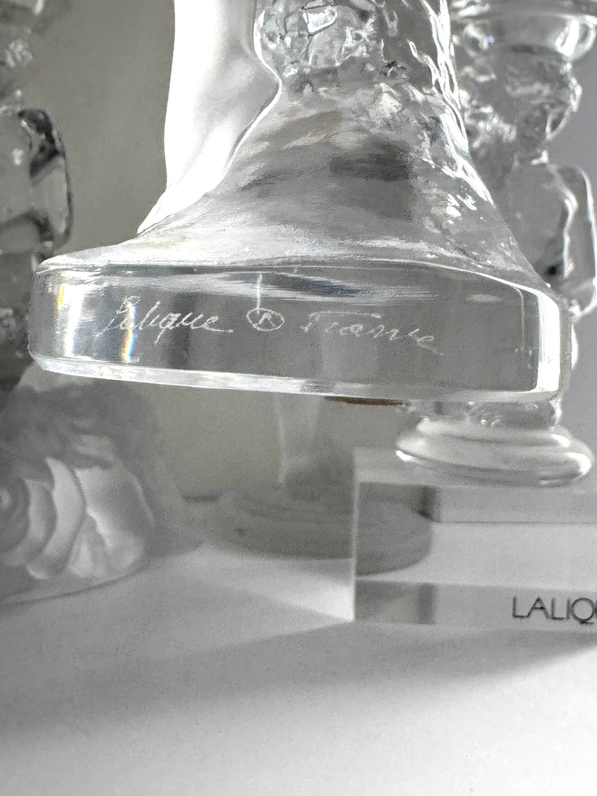 Вінтажна статуетка від Lalique France « Танцівниця» , висота 24 см , Номер моделі «11908» … 60-70 ті рр. - Зображення 10