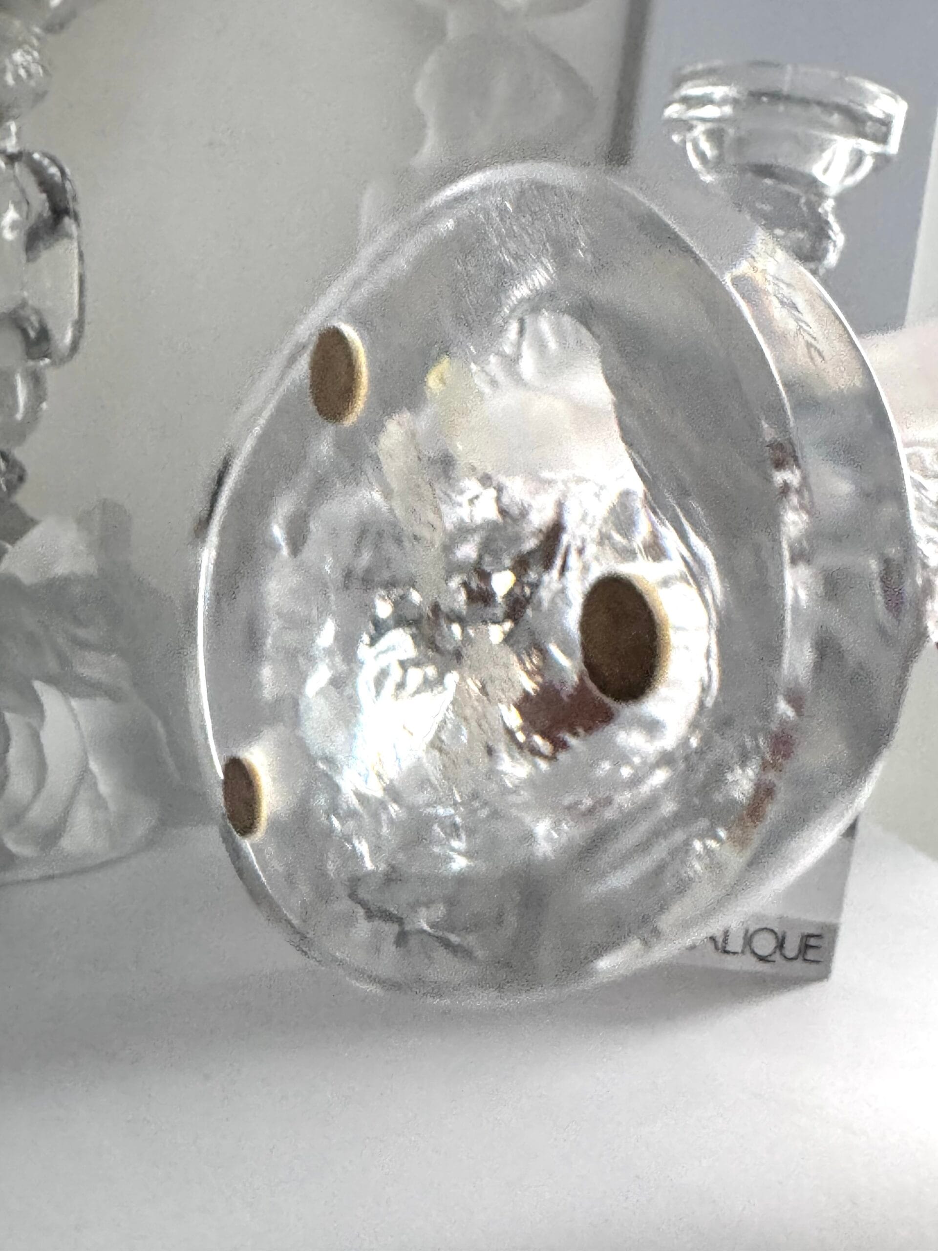 Вінтажна статуетка від Lalique France « Танцівниця» , висота 24 см , Номер моделі «11908» … 60-70 ті рр. - Зображення 11