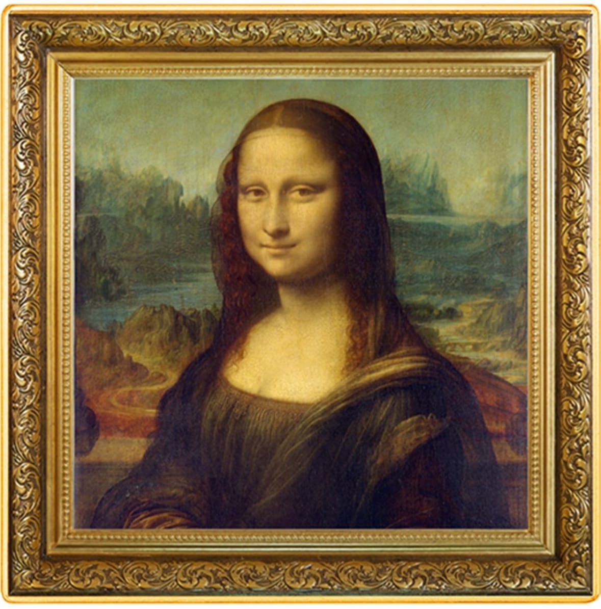 купить серебряную монету Мона Лиза 2024