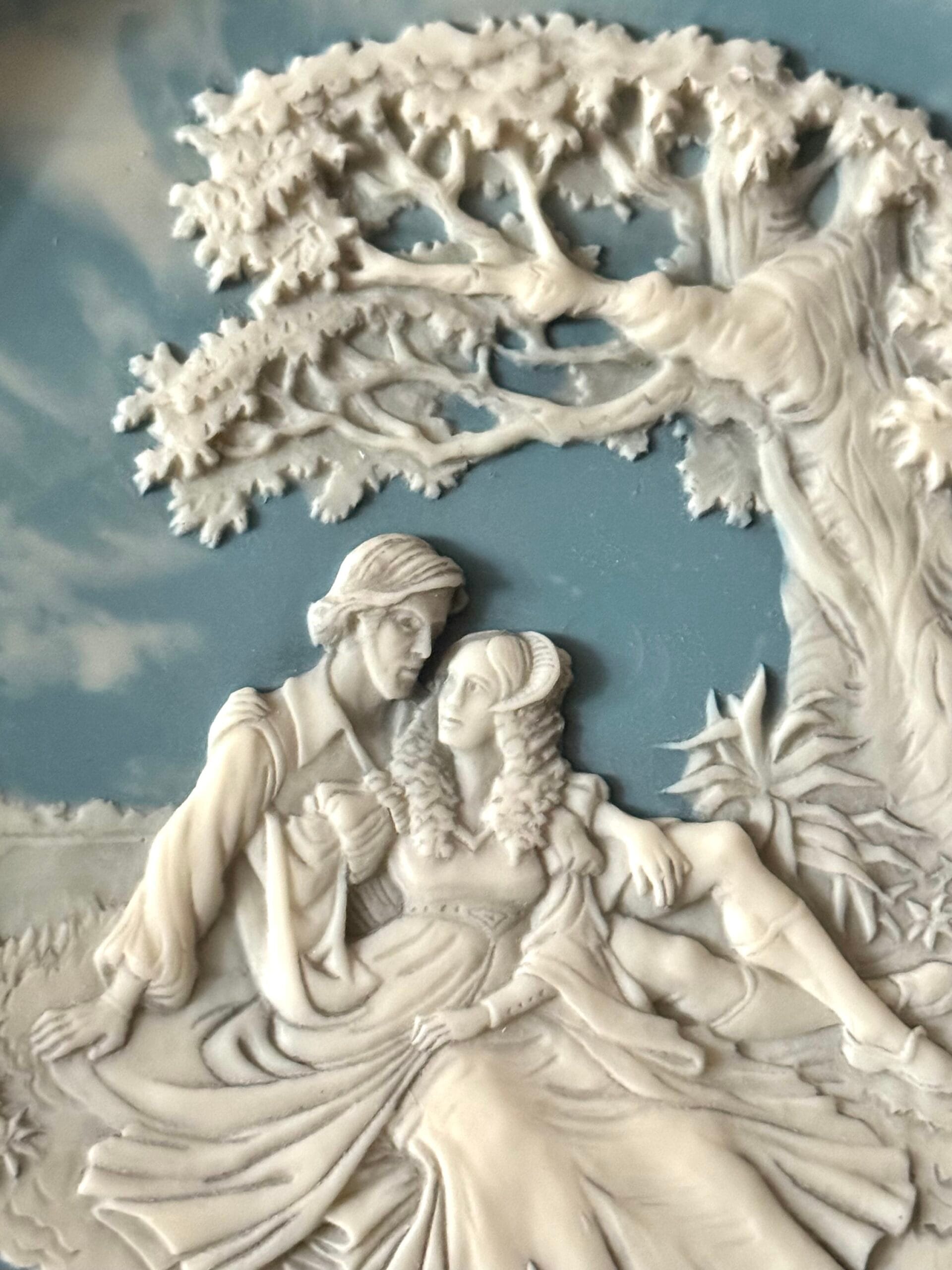 Колекційні тарілки «Любовні сонети Шекспіра» із міцного каменю Inkolay Cameo Stone у 1987–1989 роках - Зображення 9