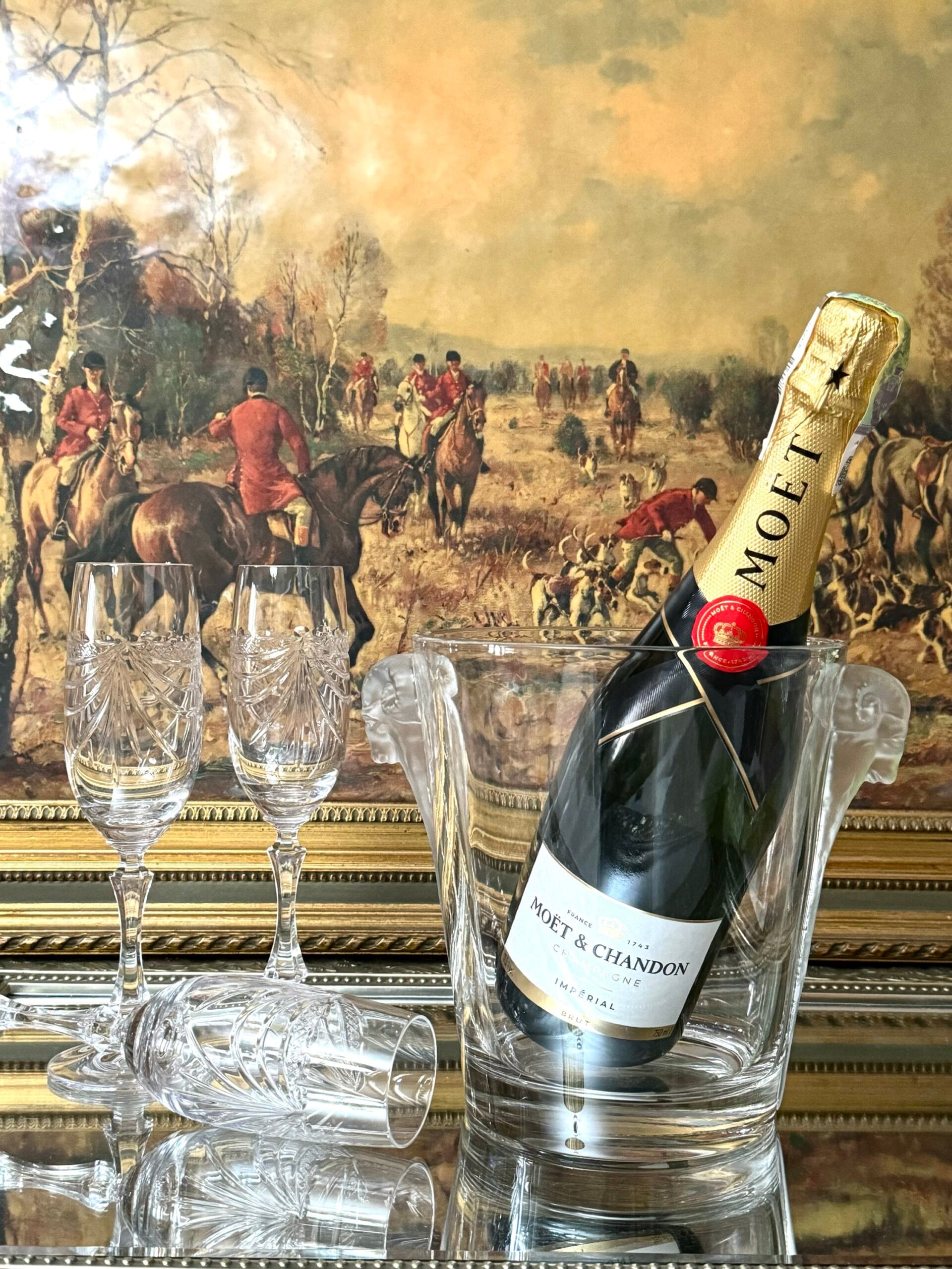 Кришталеве відро для шампанського