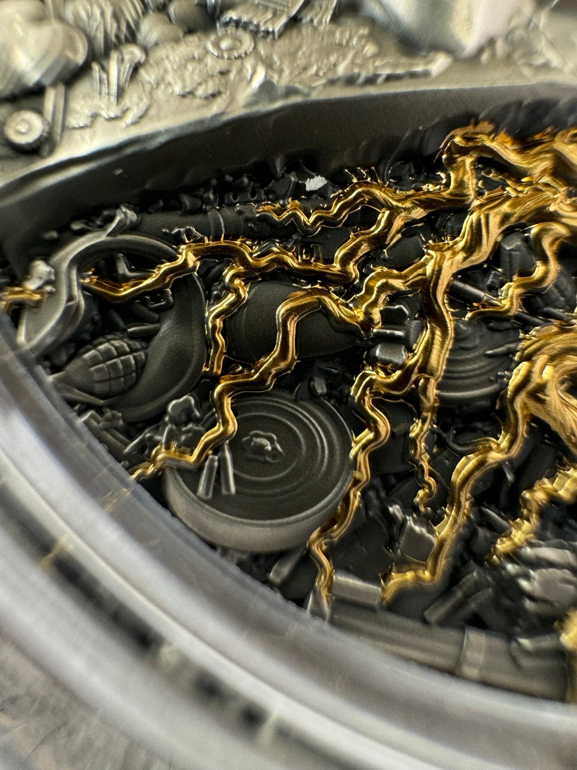 Колекційна срібна монета «Червона Калина» 2 унції T&S coin Cameroon, Vilnius, Lithuania( Латвія) 2024 , тираж 500 штук - Зображення 8