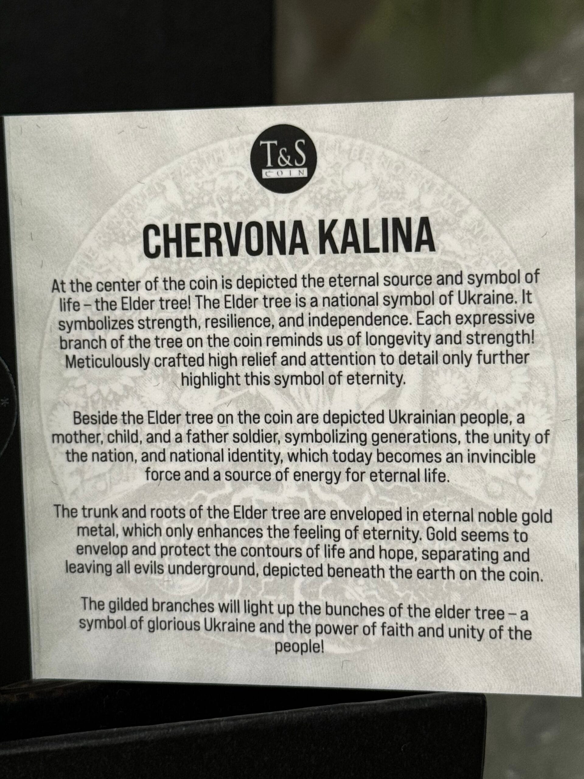 Колекційна срібна монета «Червона Калина» 2 унції T&S coin Cameroon, Vilnius, Lithuania( Латвія) 2024 , тираж 500 штук - Зображення 20