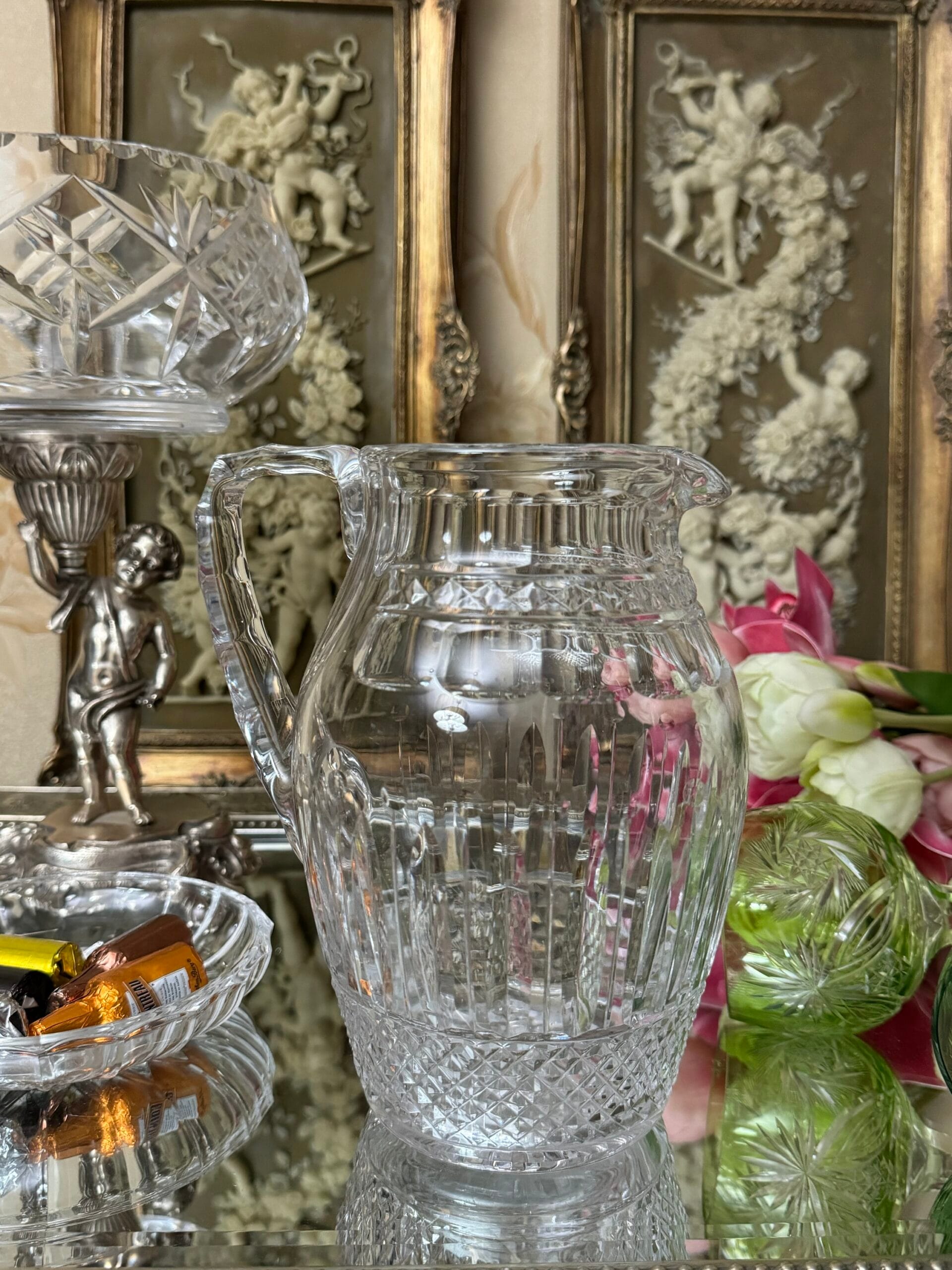 антикварный графин Baccarat Tommy 1928 года, хрусталь