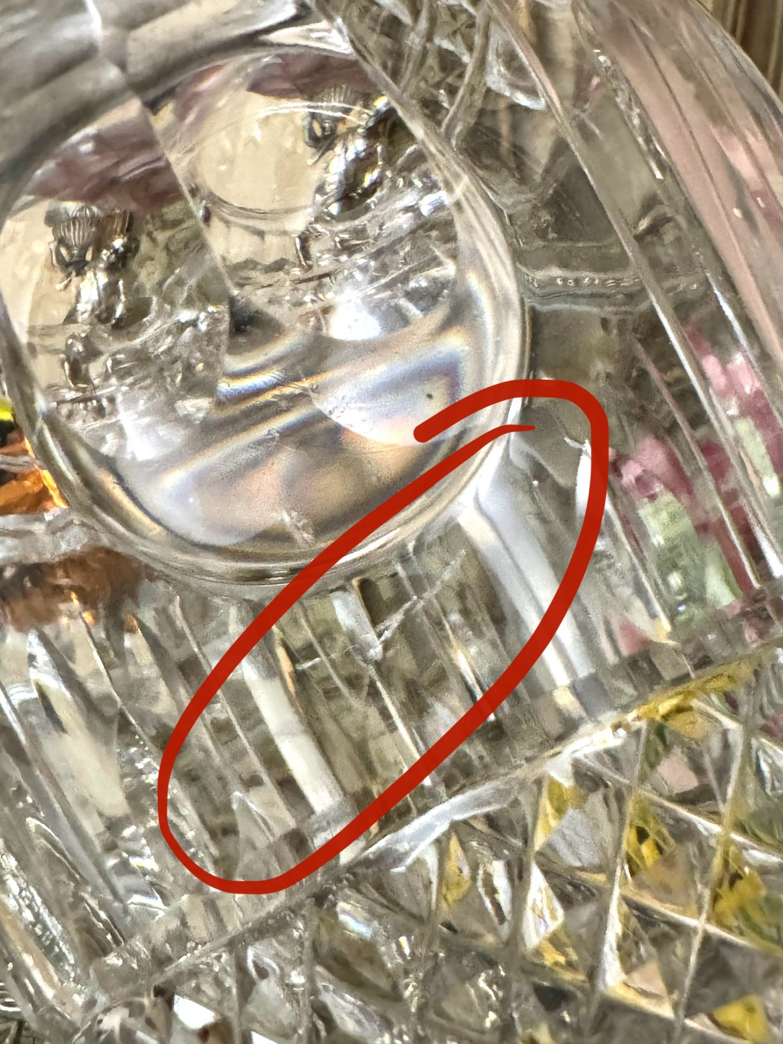 Антикварний графін Baccarat Tommy old pattern 1928 рік - Зображення 14