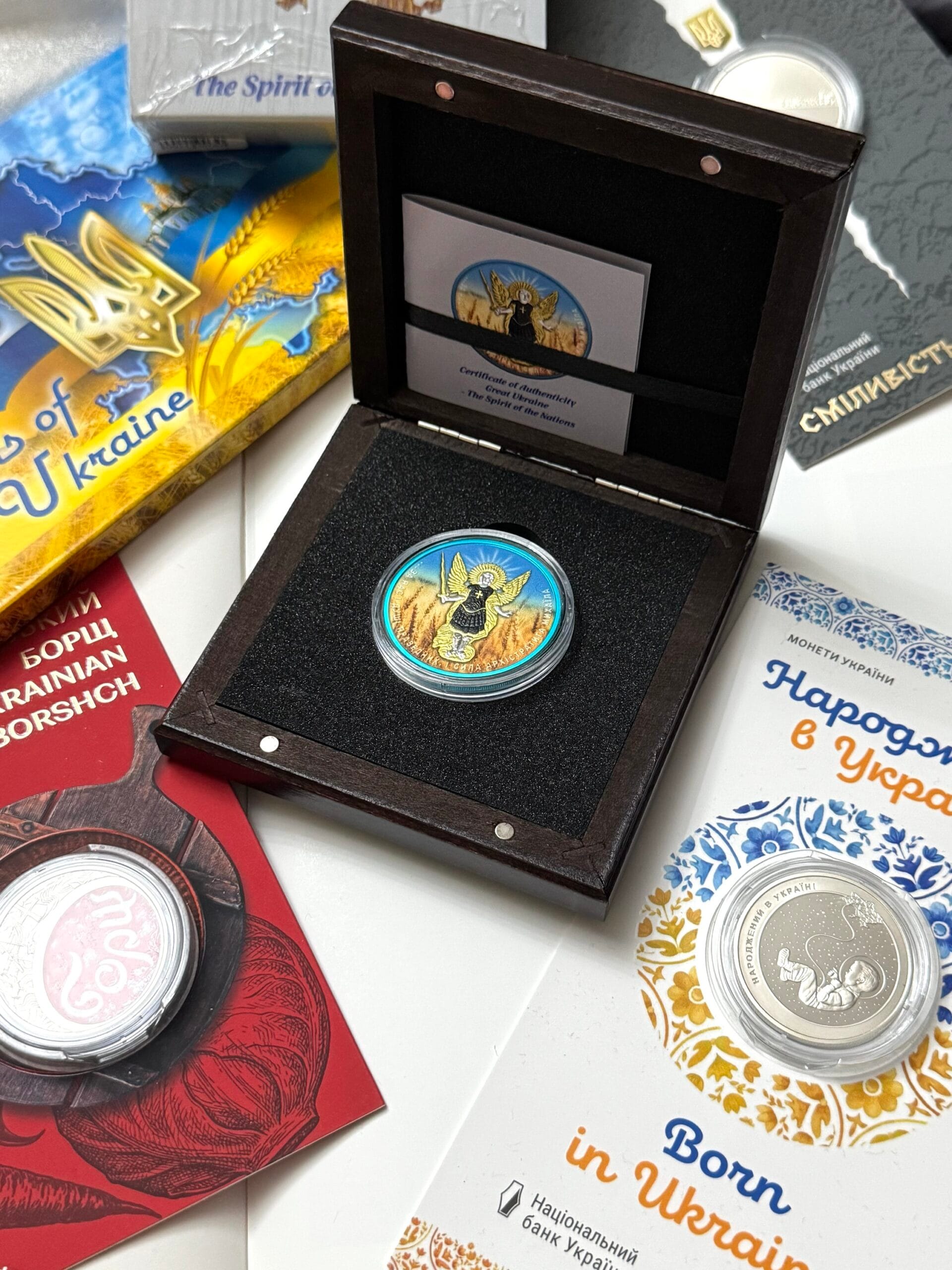 Колекційна срібна Монета Архангел Михаїл 2022 р 1 унція , тираж 200 шт - Зображення 12