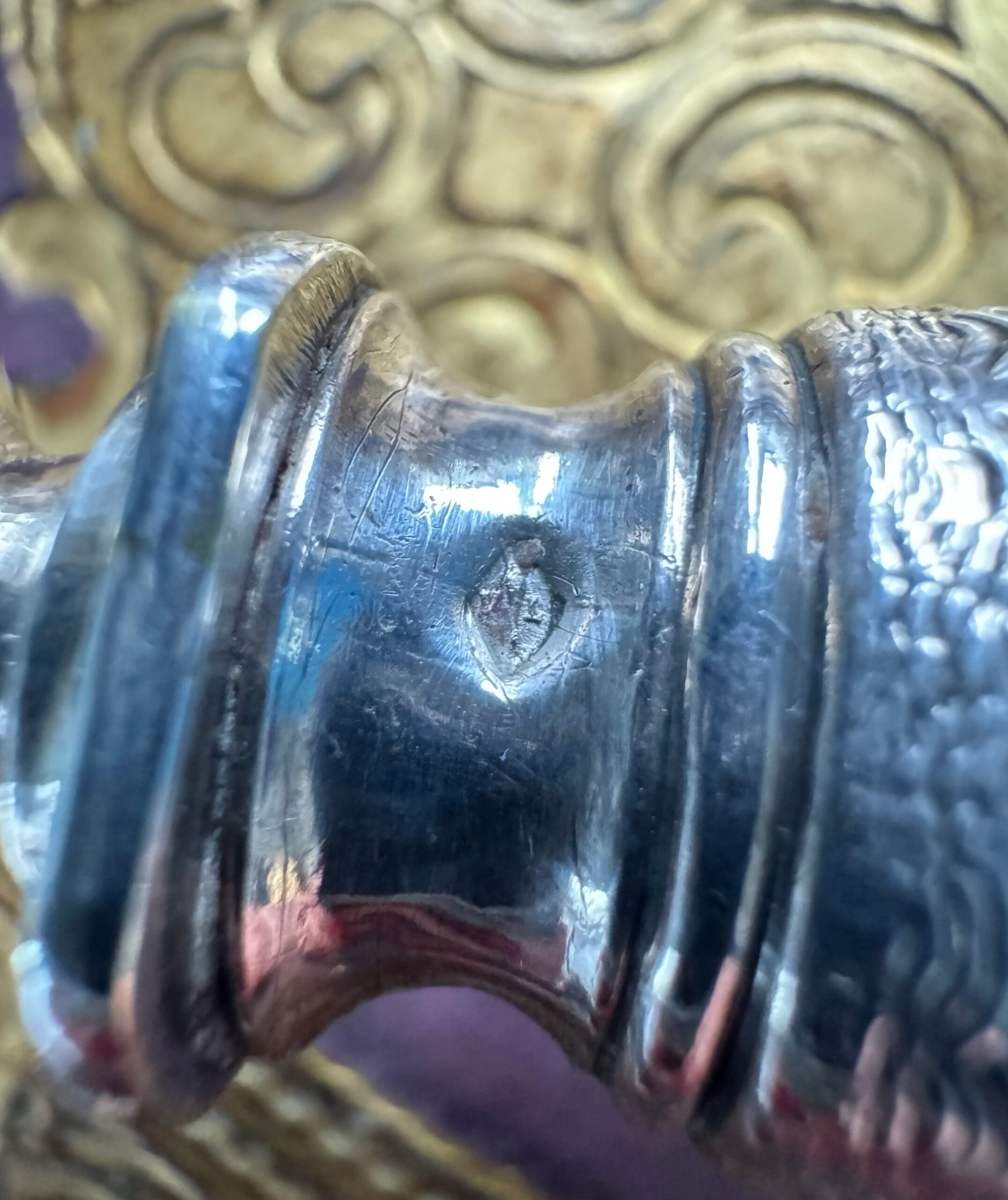 Антикварні срібні прибори для риби - Зображення 11