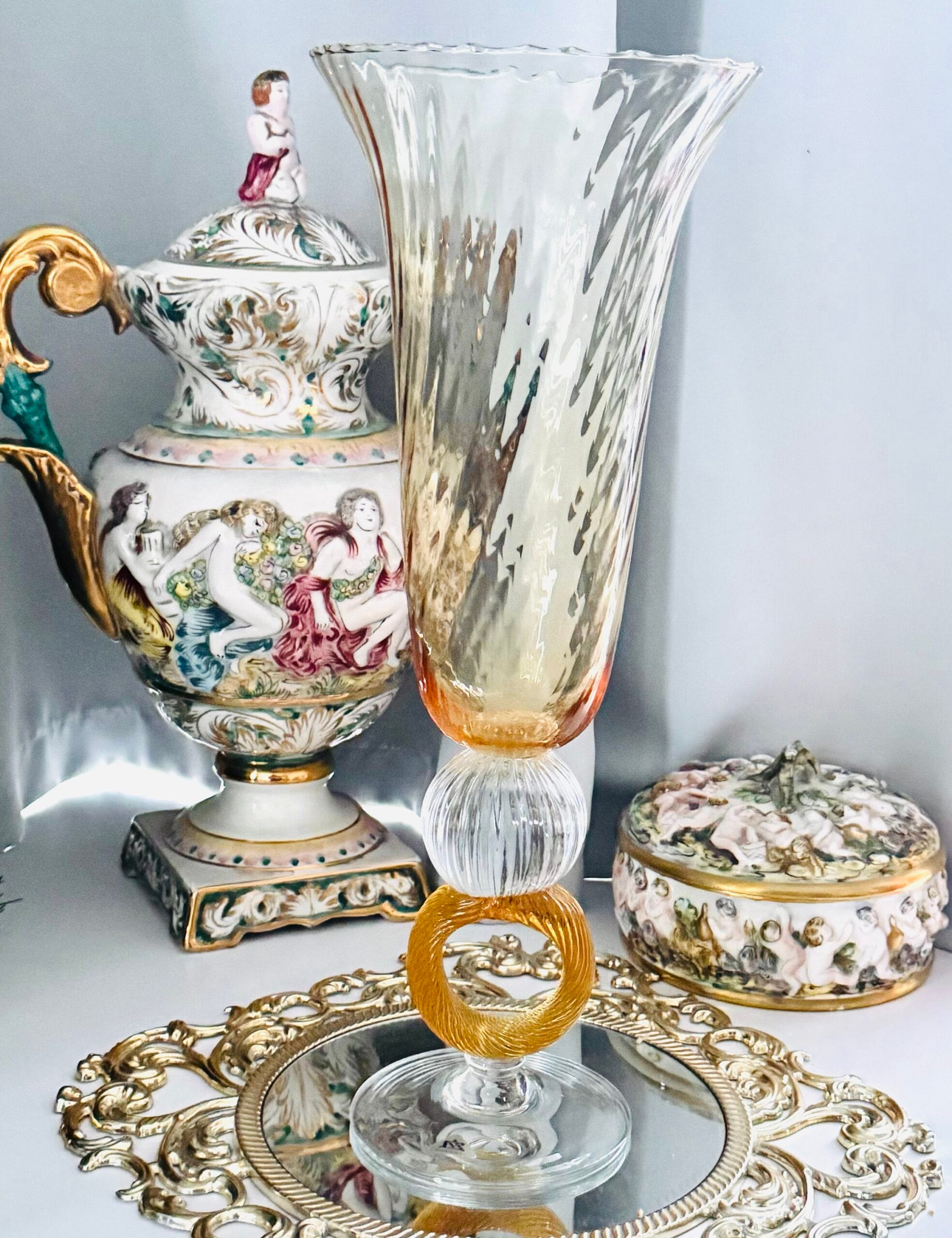 купить вазу Cecconi Murano 42 см