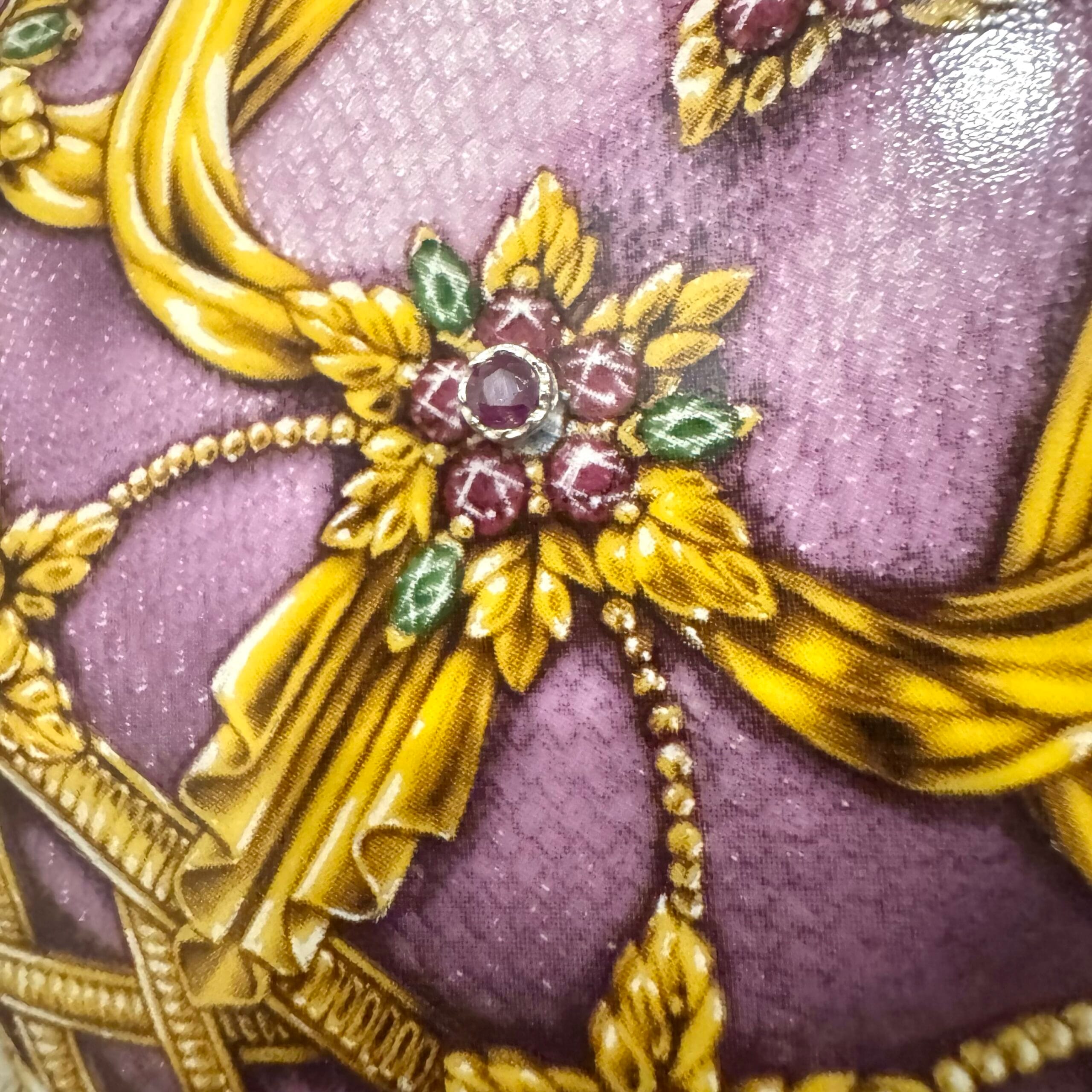 Декоративна колекційна тарілка “ Fabrge eggs” від Franklin Mint and House of Faberge