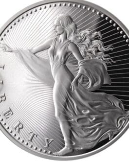 Серебряная монета UCS 1000 Satoshi 2022, серебро 1 унция, Proof, коллекционная монета