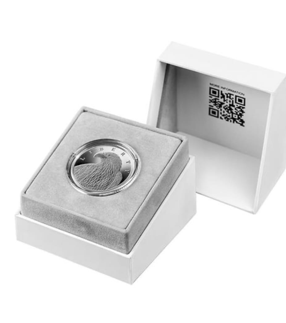 Срібна монета 1000 Satoshi - Зображення 3