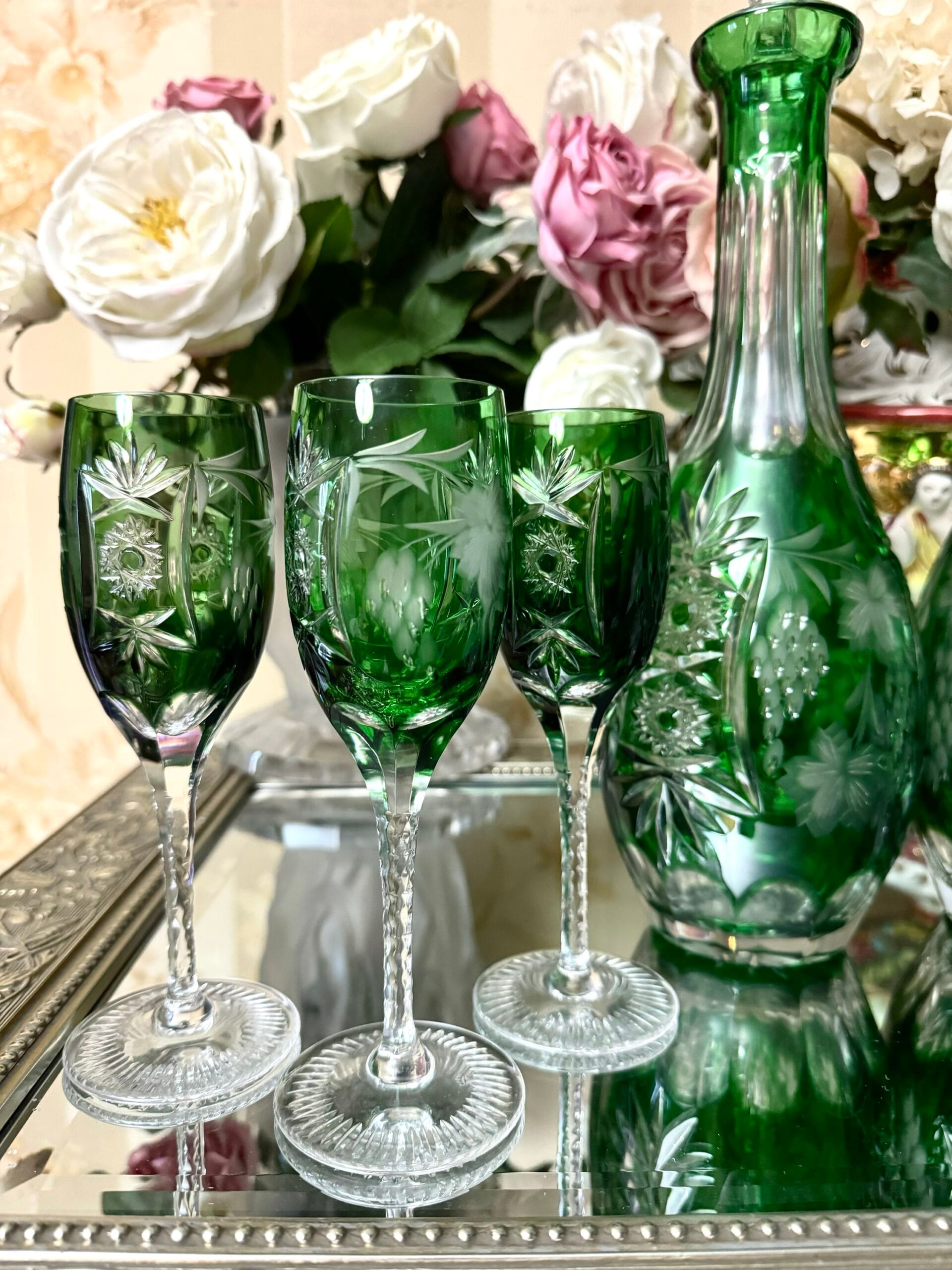 Nachtmann келихи просеко/вино  6 шт + графін ( колір на вибір)