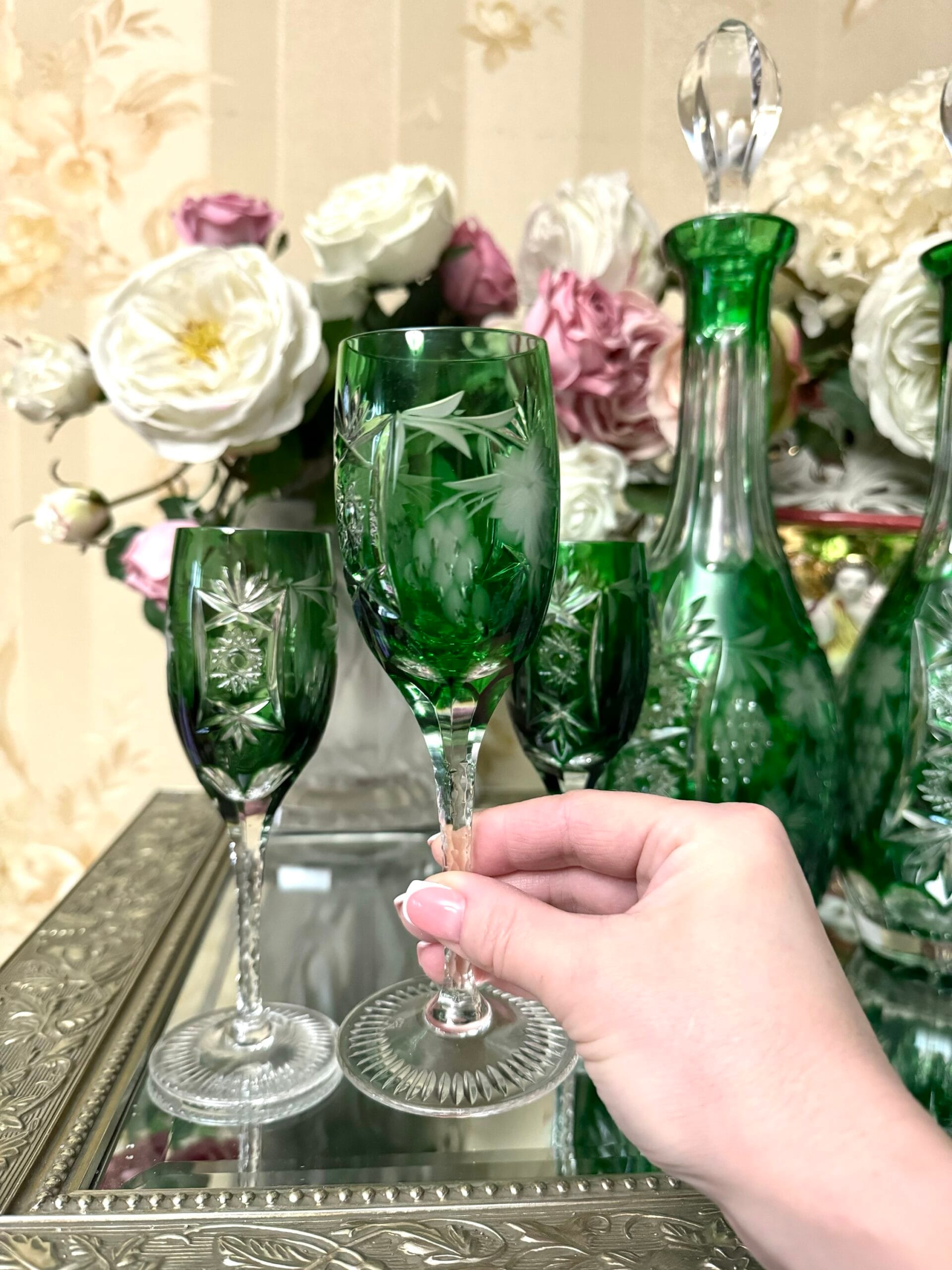 Nachtmann келихи просеко/вино 6 шт + графін ( колір на вибір) - Зображення 5