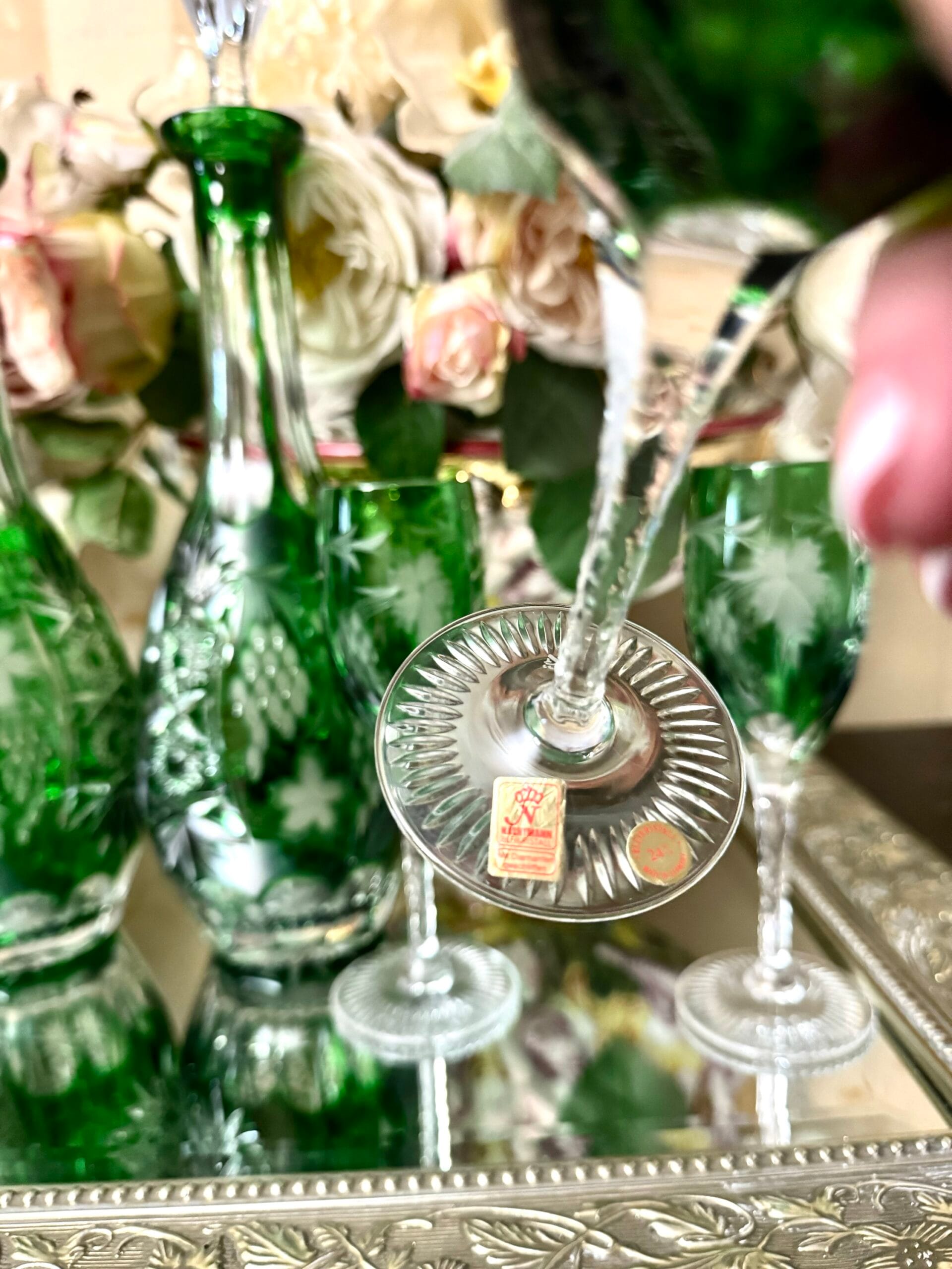 Nachtmann келихи просеко/вино 6 шт + графін ( колір на вибір) - Зображення 7