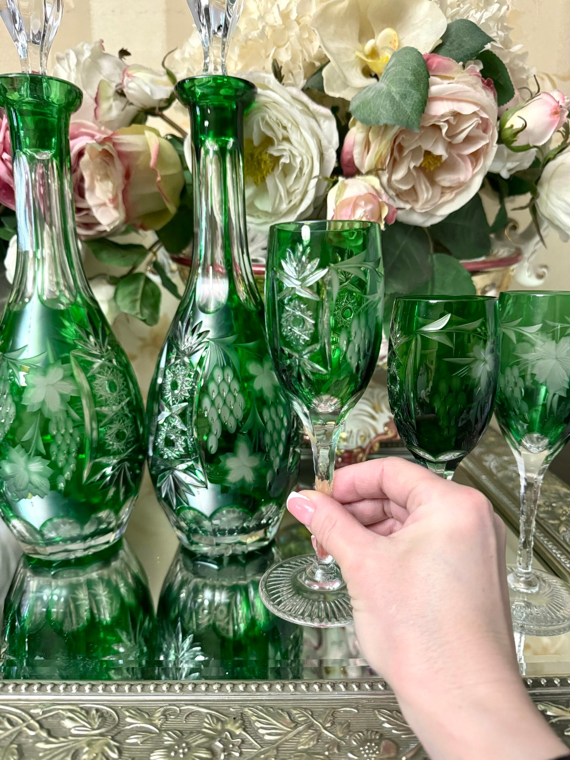 Nachtmann келихи просеко/вино 6 шт + графін ( колір на вибір) - Зображення 10