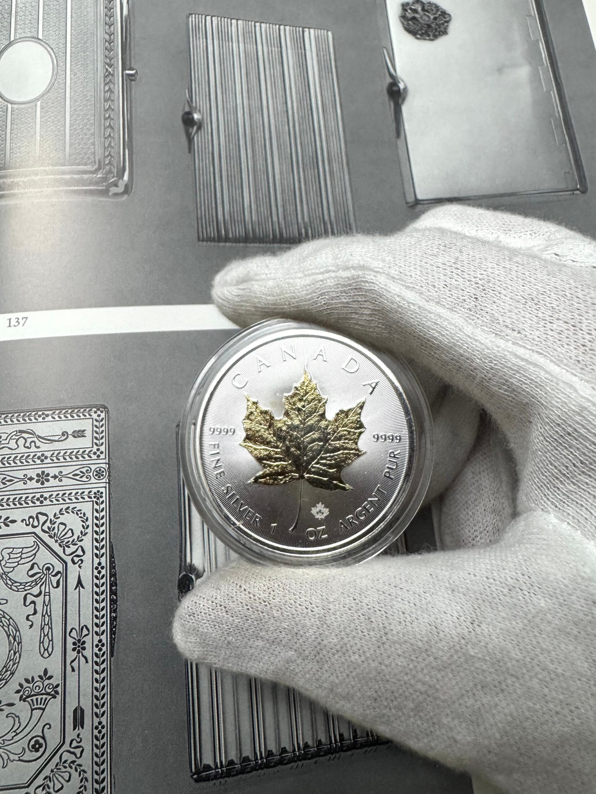 Інвестіційна колекційна монета Maple leaf CANADA (Кленовий лист) - Зображення 10