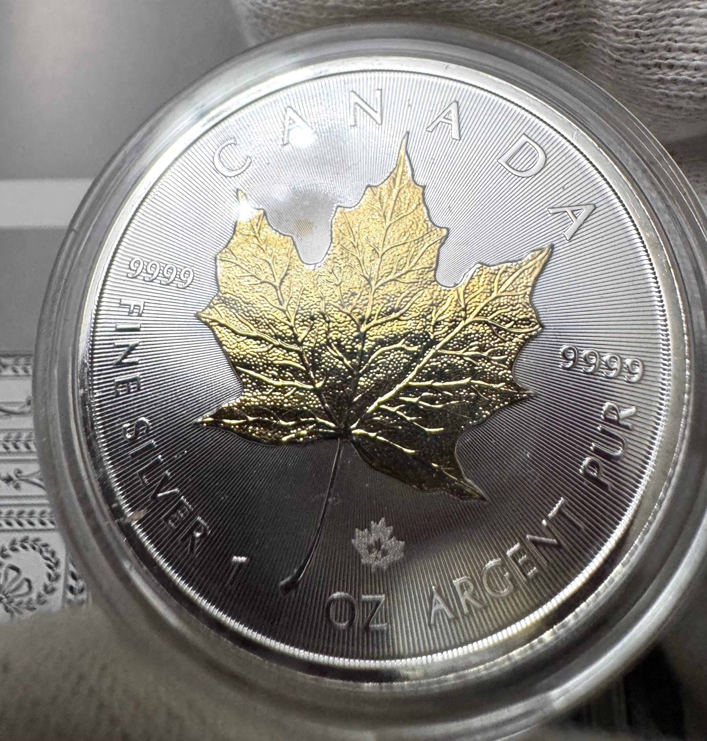 Інвестіційна колекційна монета Maple leaf CANADA (Кленовий лист) - Зображення 7