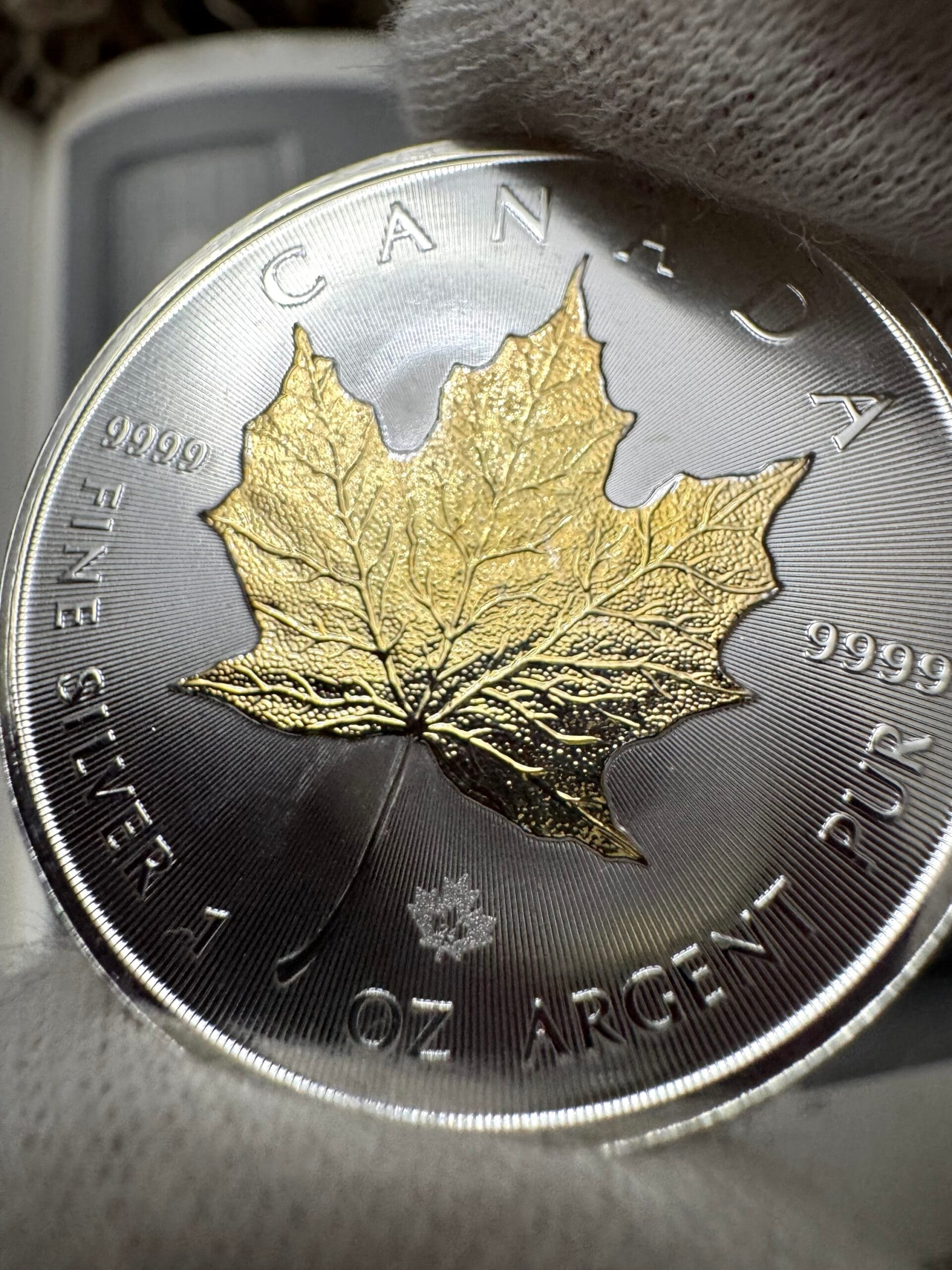 Інвестіційна колекційна монета Maple leaf CANADA (Кленовий лист) - Зображення 3
