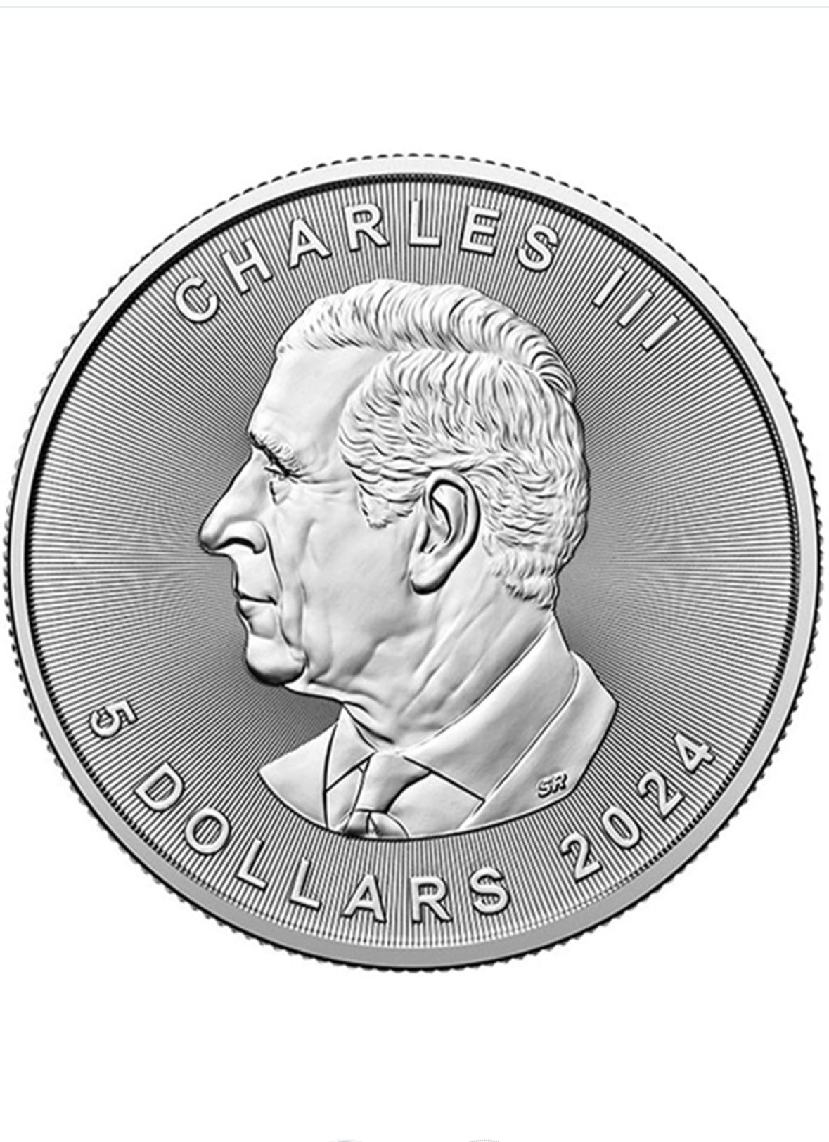 Інвестіційна колекційна монета Maple leaf CANADA (Кленовий лист)