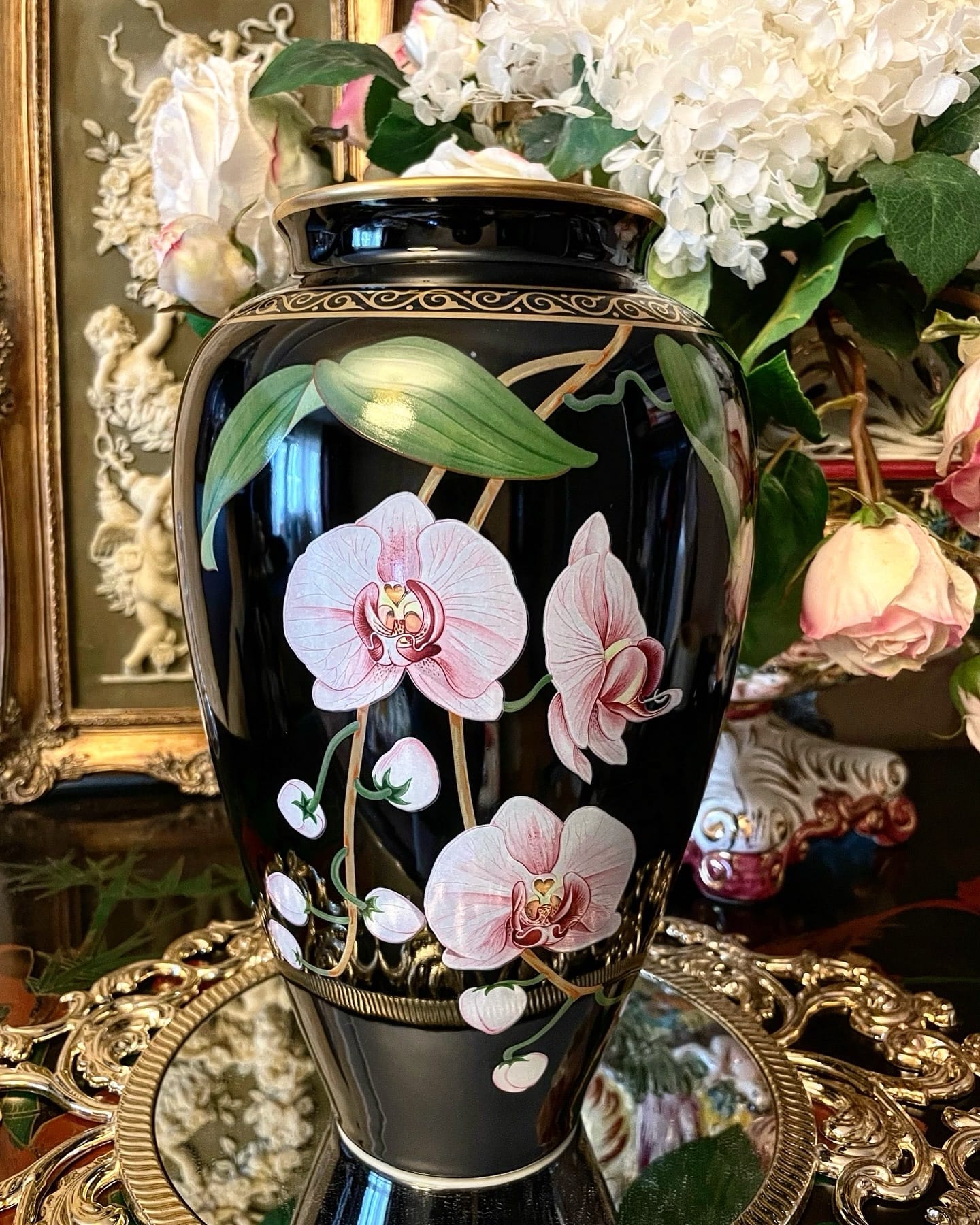 Колекційна декоративна ваза від Franklin Mint - Зображення 2