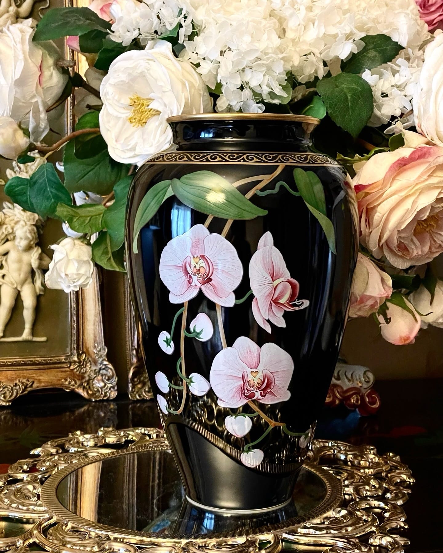 Колекційна декоративна ваза від Franklin Mint - Зображення 3