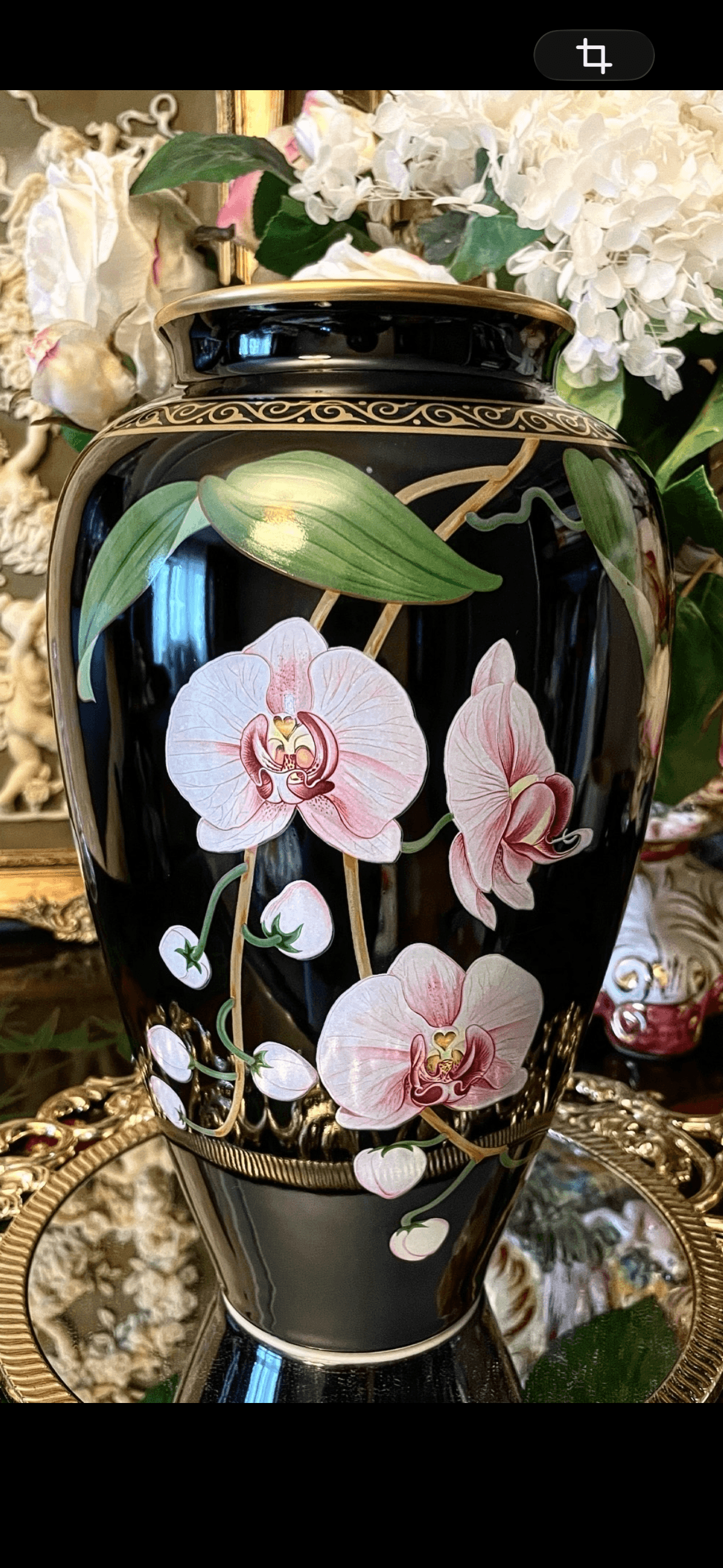 Колекційна декоративна ваза від Franklin Mint