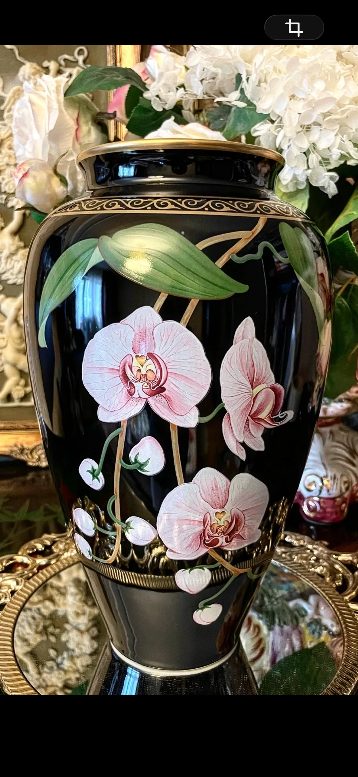 Колекційна декоративна ваза від Franklin Mint