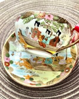 Антикварна колекційна двійка Satsuma