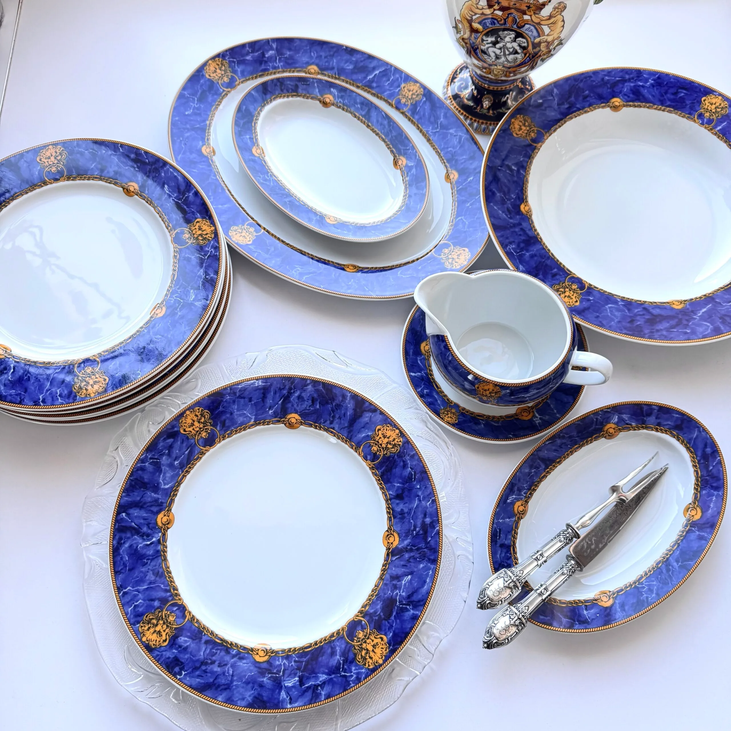 Розкішна колекційна порцеляна Prince de Monaco — серія Saphir !