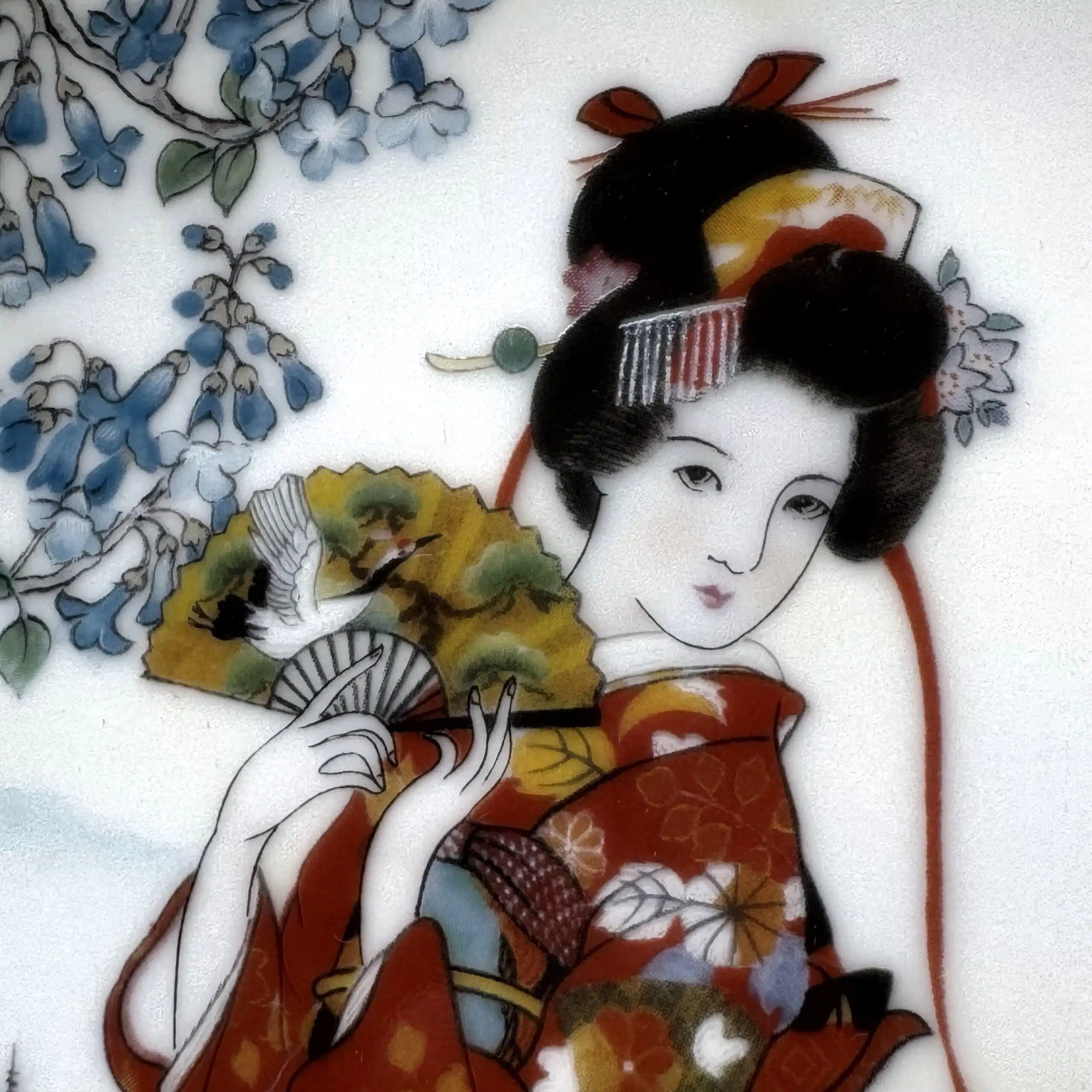 Японські атмосферні декоративні тарілки