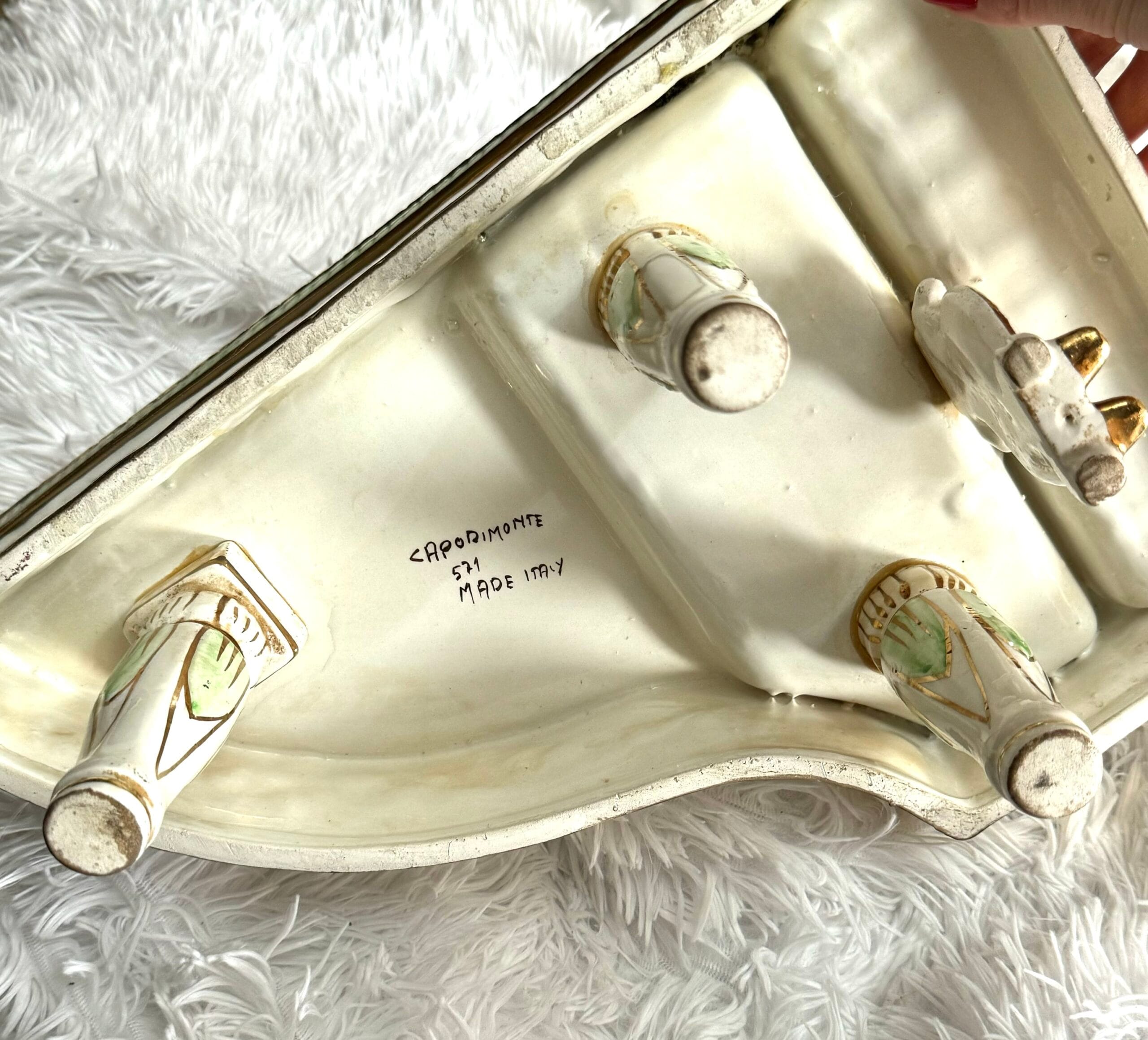 Унікальний вантажний рдкісрий рояль /статуетка від Capodimonte Italy - Зображення 13