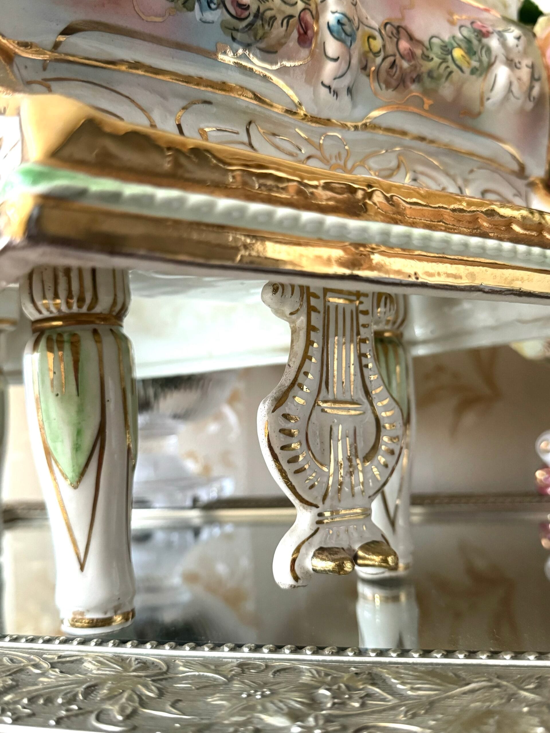 Унікальний вантажний рдкісрий рояль /статуетка від Capodimonte Italy - Зображення 4