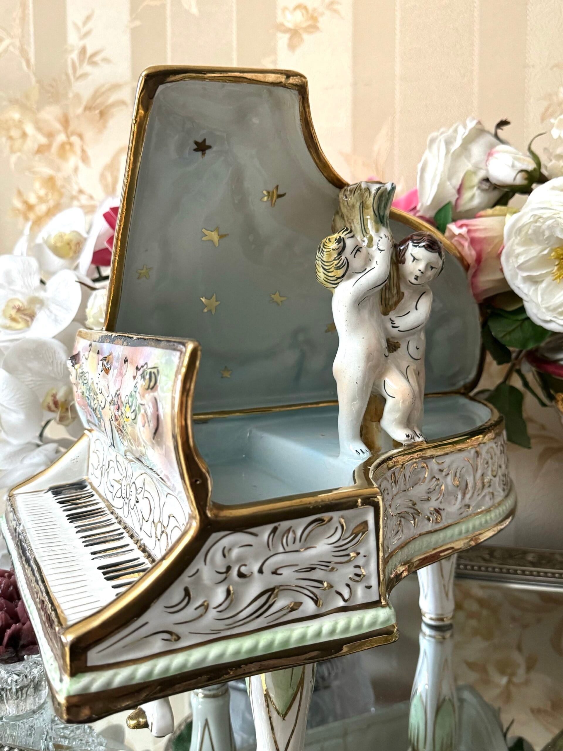 Унікальний вантажний рдкісрий рояль /статуетка від Capodimonte Italy - Зображення 5