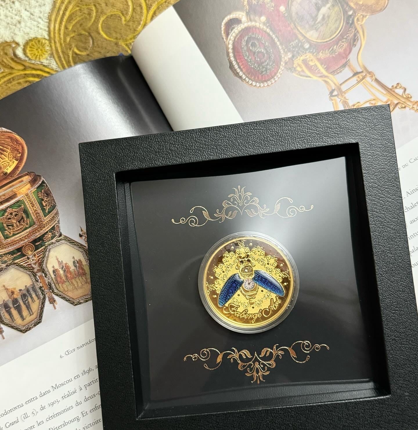 Колекційна срібна монета - новий випуск у серії мистецтво "Faberge" - Зображення 13