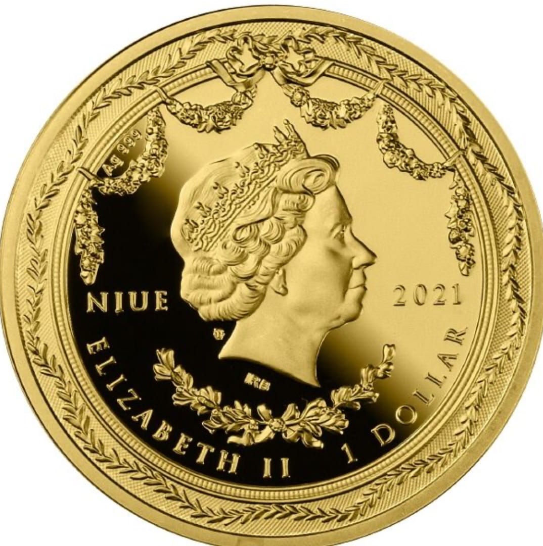 Колекційна срібна монета - новий випуск у серії мистецтво "Faberge"