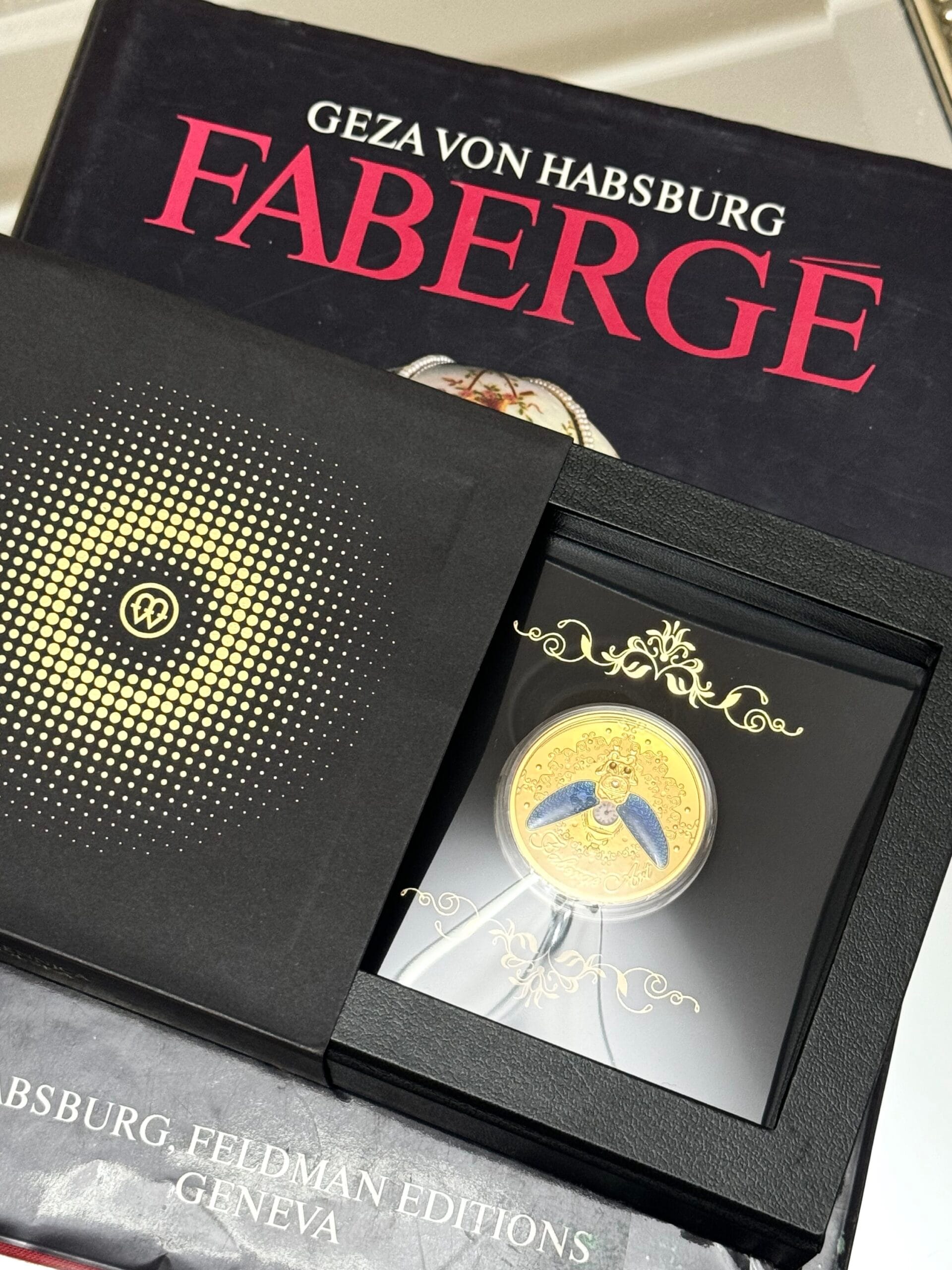 Колекційна срібна монета - новий випуск у серії мистецтво "Faberge" - Зображення 5